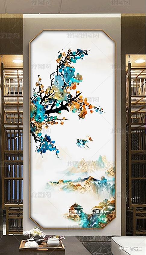 我图网玄关装饰画惊艳每一个推门而入的人