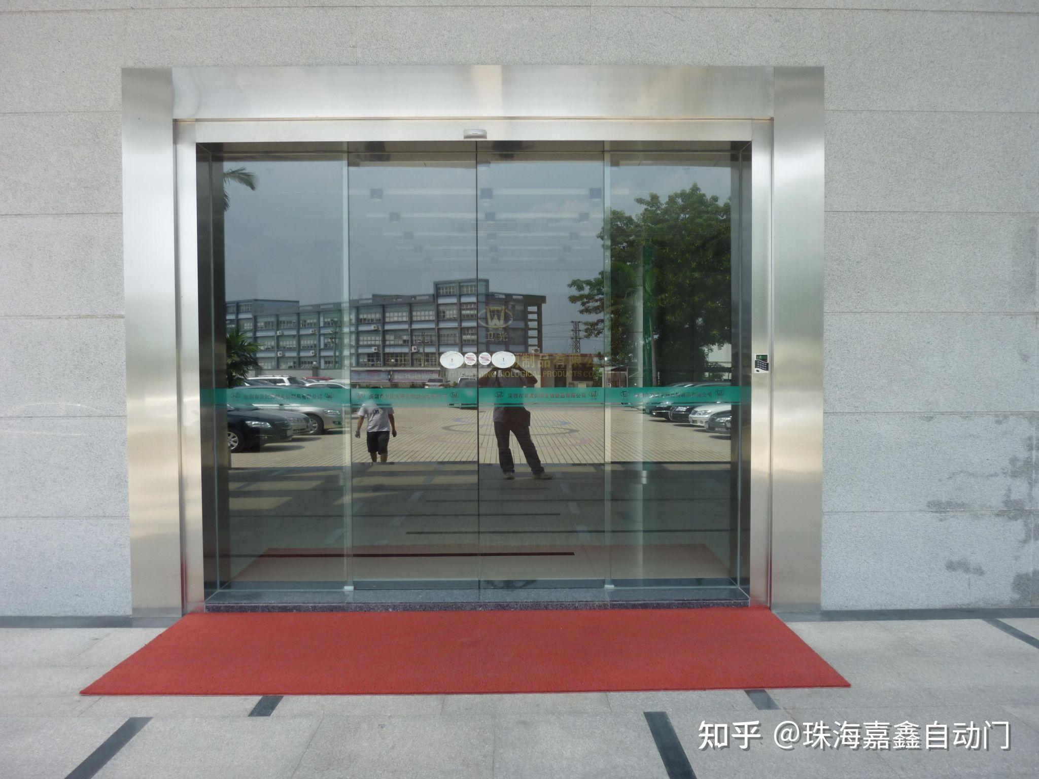 珠海自动门电动玻璃门找嘉鑫公司安装