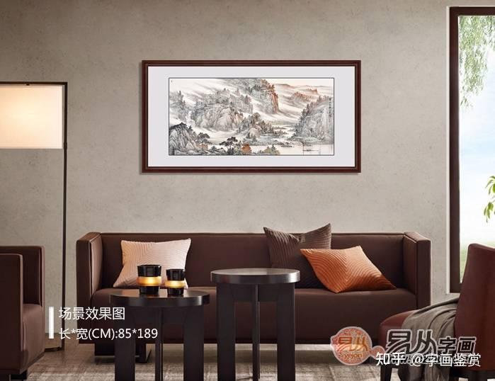 客厅挂什么画？ 家里挂画怎么选 大气山水让你大饱眼福 - 知乎