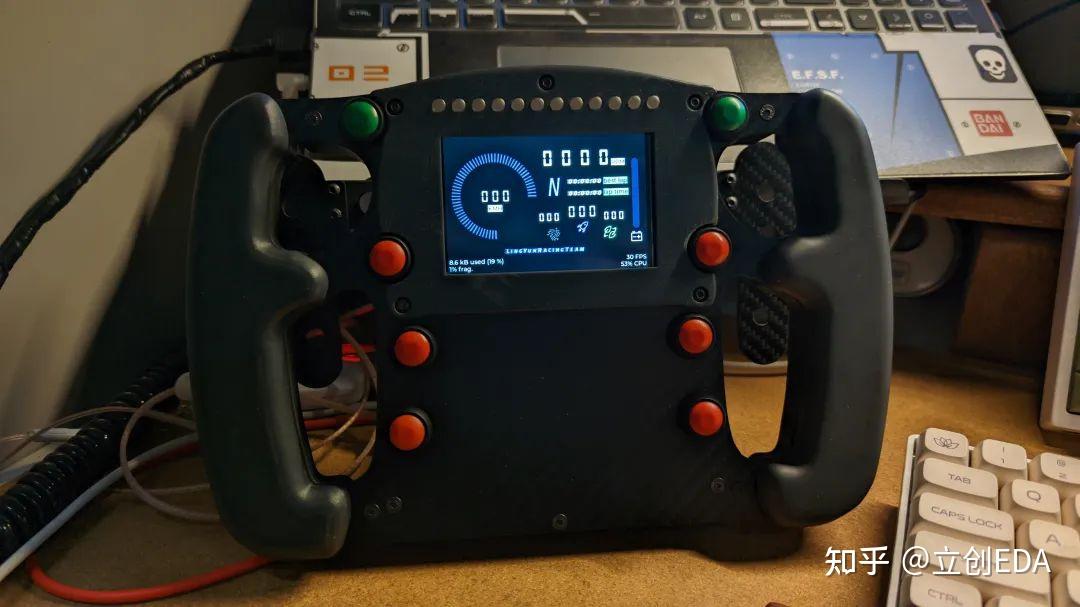 用STM32做了一个方向盘,比买的更合心意,电路代码开源!适用于大学生方程式汽车大赛 - 知乎