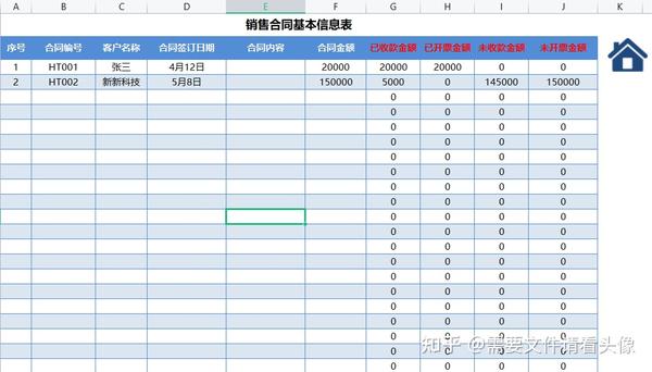 EXCEL付款及发票管理系统模板 - 知乎