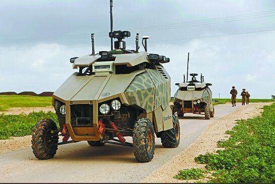 与可执行火力打击的无人战车外,中国在无人运输车方面也有着很好的