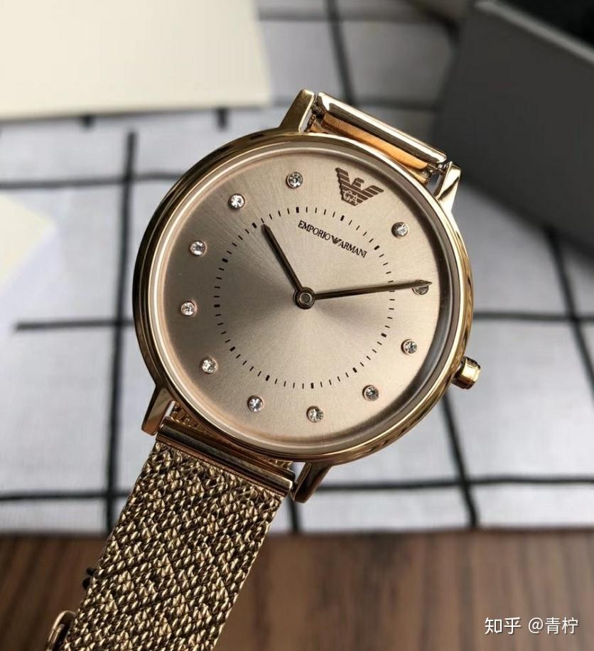 给大家种草一款温柔小姐姐喜欢的手表阿玛尼ar11129