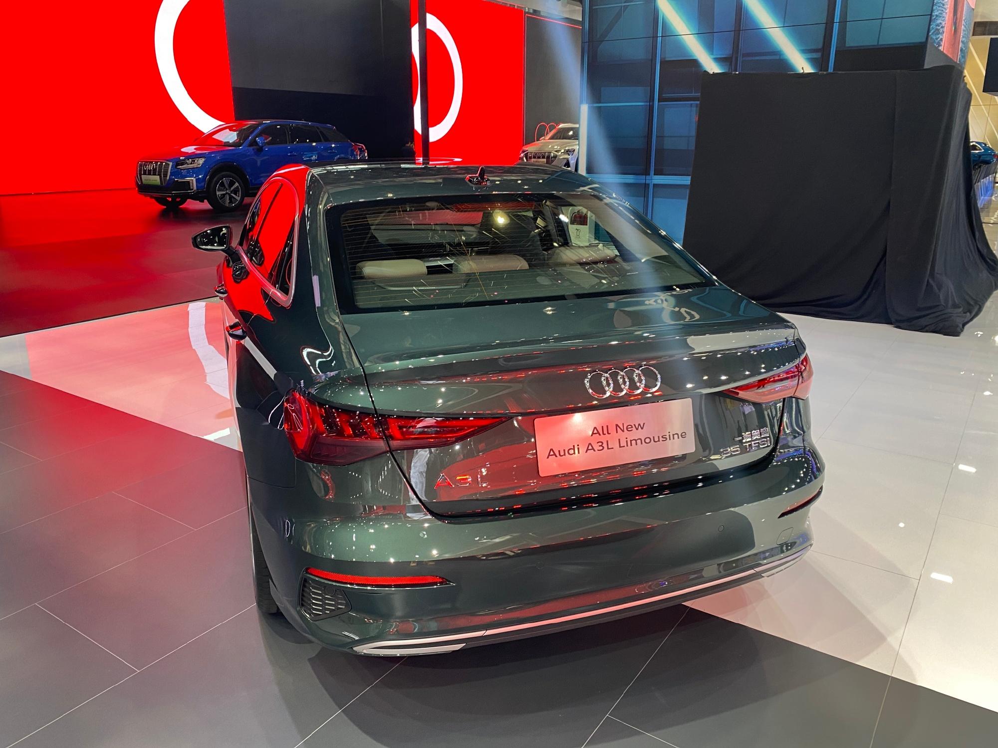 2020广州车展实拍国产奥迪a3变得更运动化