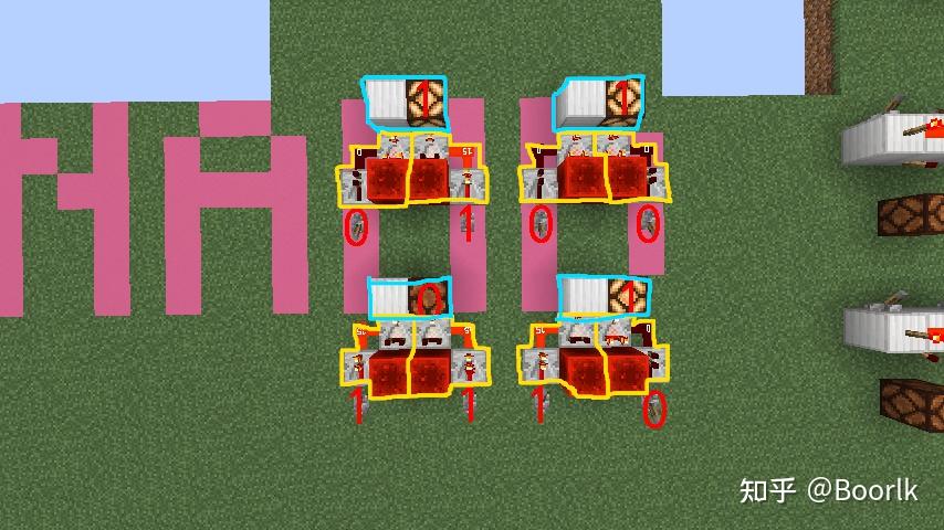 【minecraft】红石比较器与逻辑门