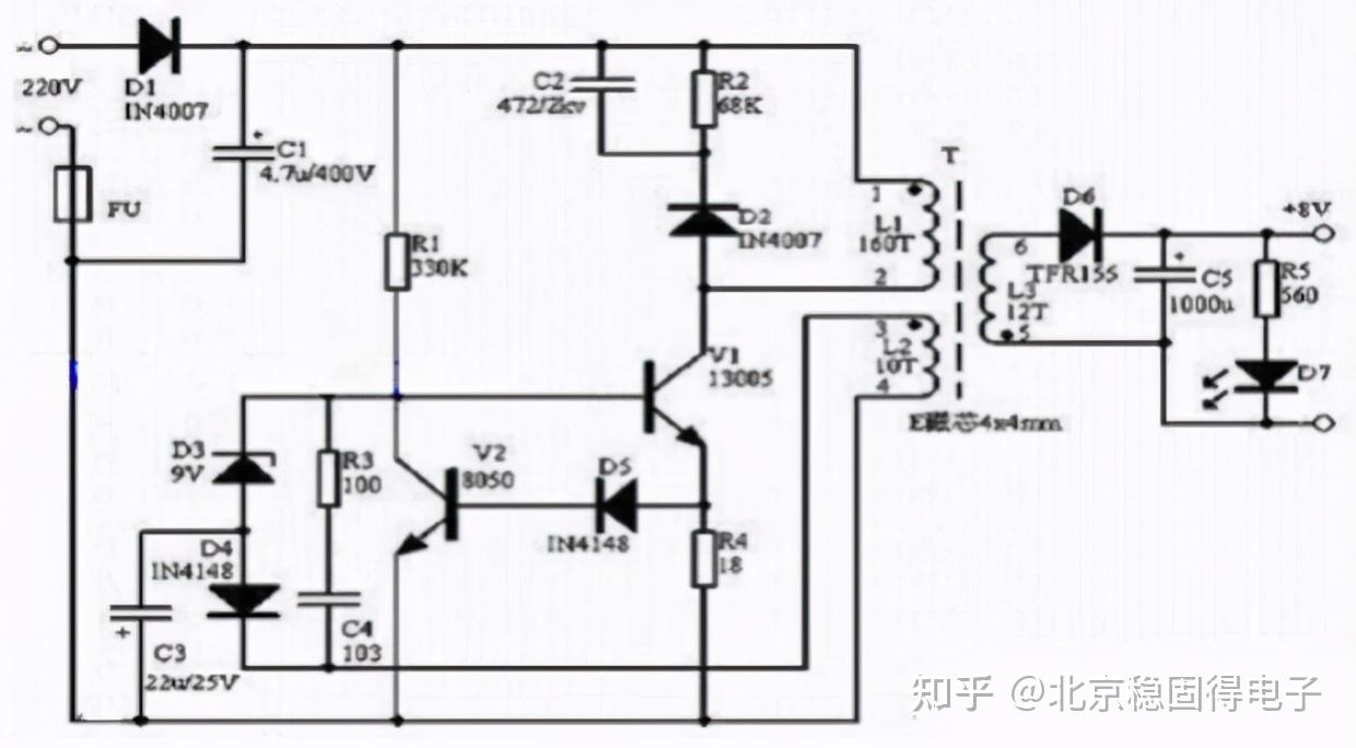 电源块pn6012原理图图片