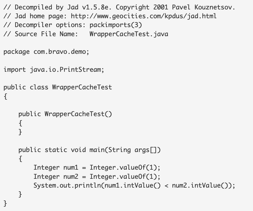 3分钟coding3包装类比较慎用
