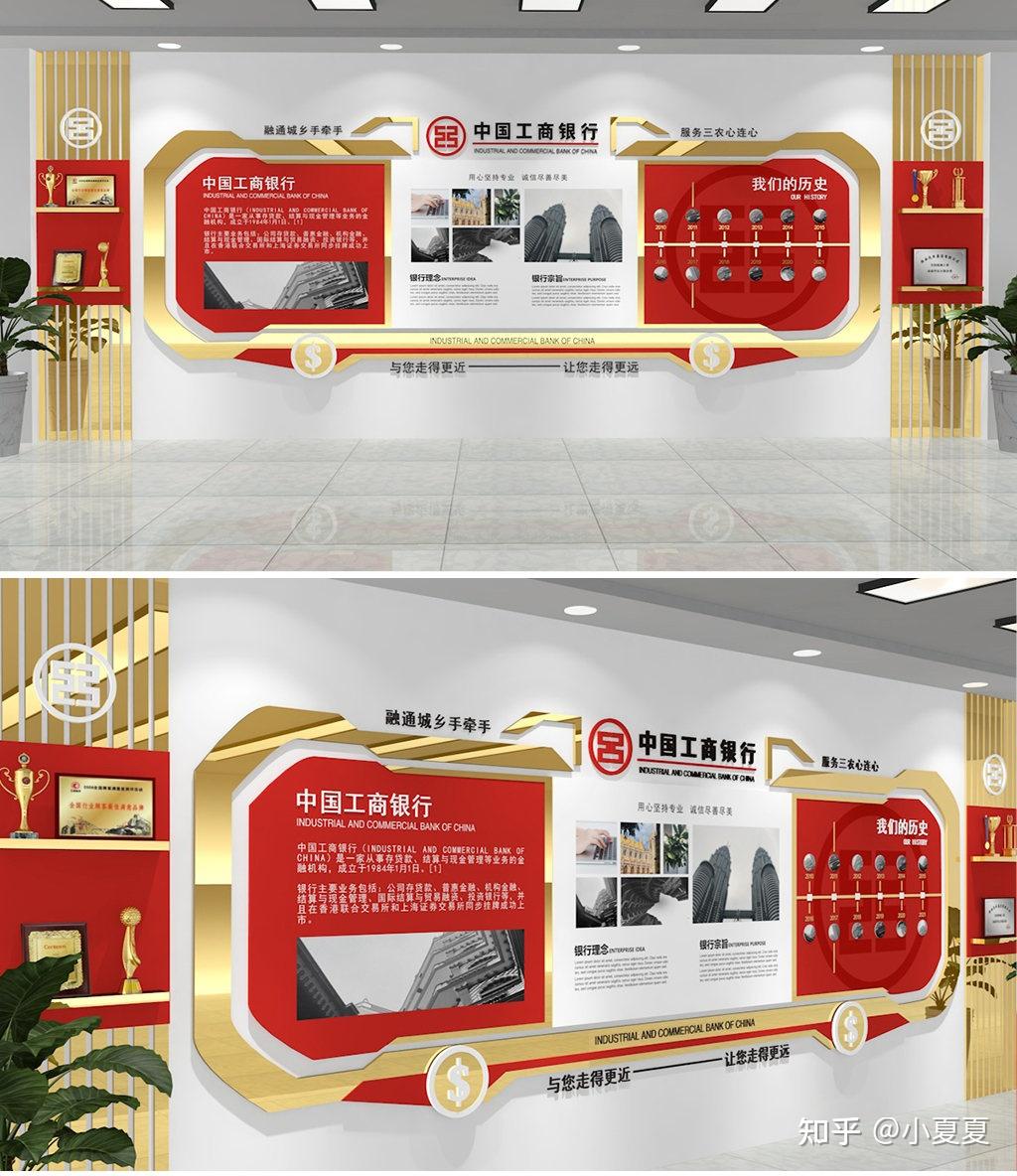 银行企业文化墙优秀案例推荐看完记得收藏