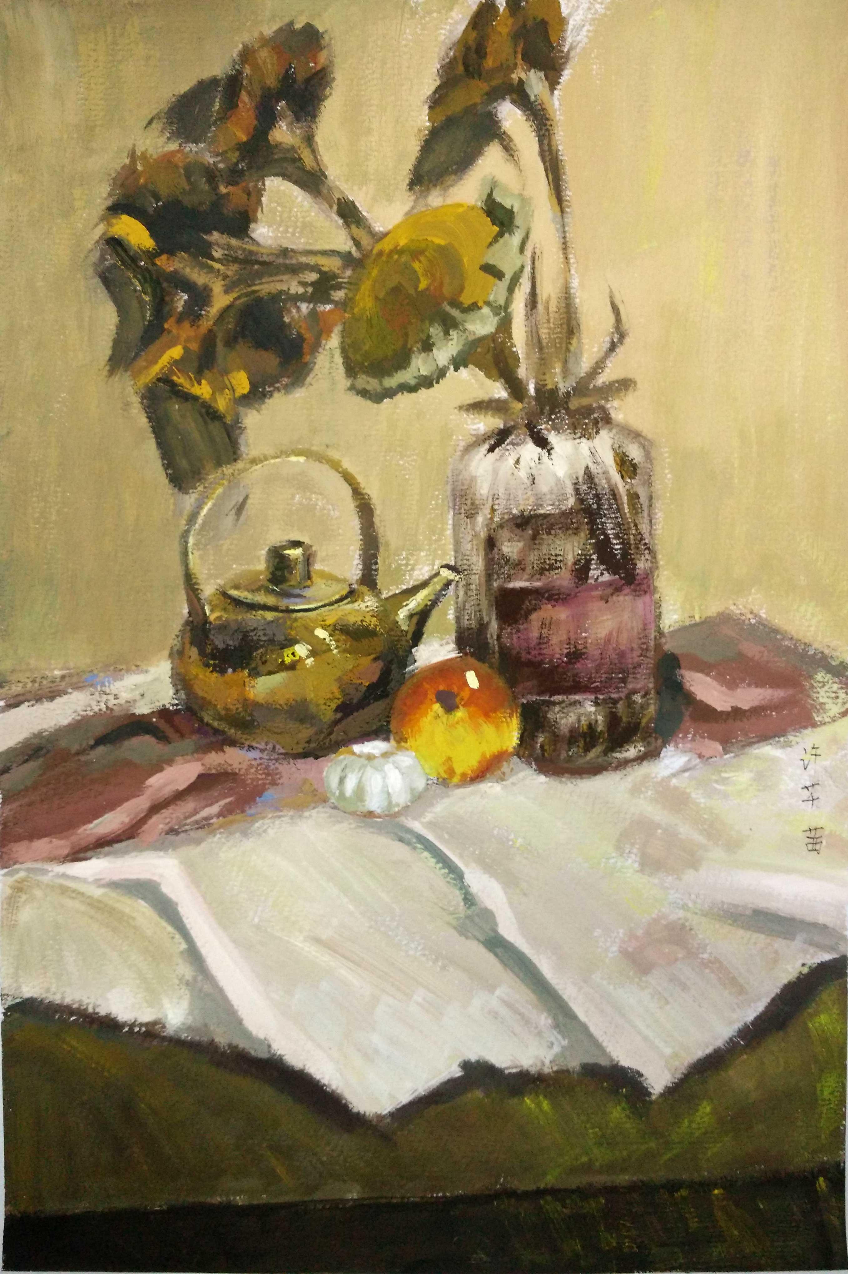 姜浩张超画室江门校区色彩作品欣赏和暑假汇总