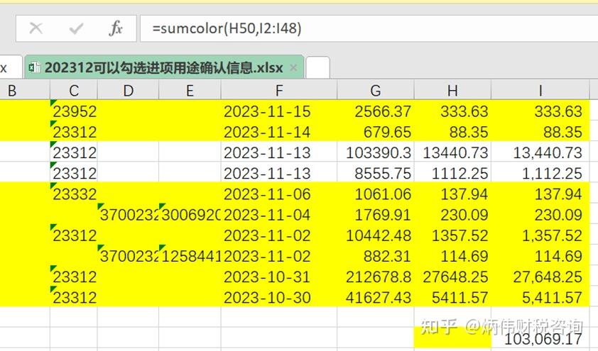 Sumcolor Excel如何实现通过颜色进行求和或计数 - 知乎
