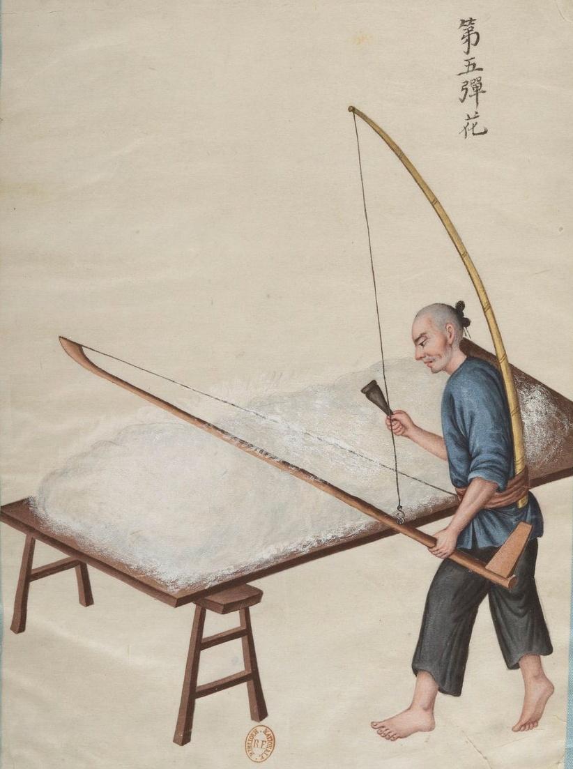 养蚕缫丝与棉布生产图【附:慈禧宫廷丝织业纪实《御香缥缈录》节选与