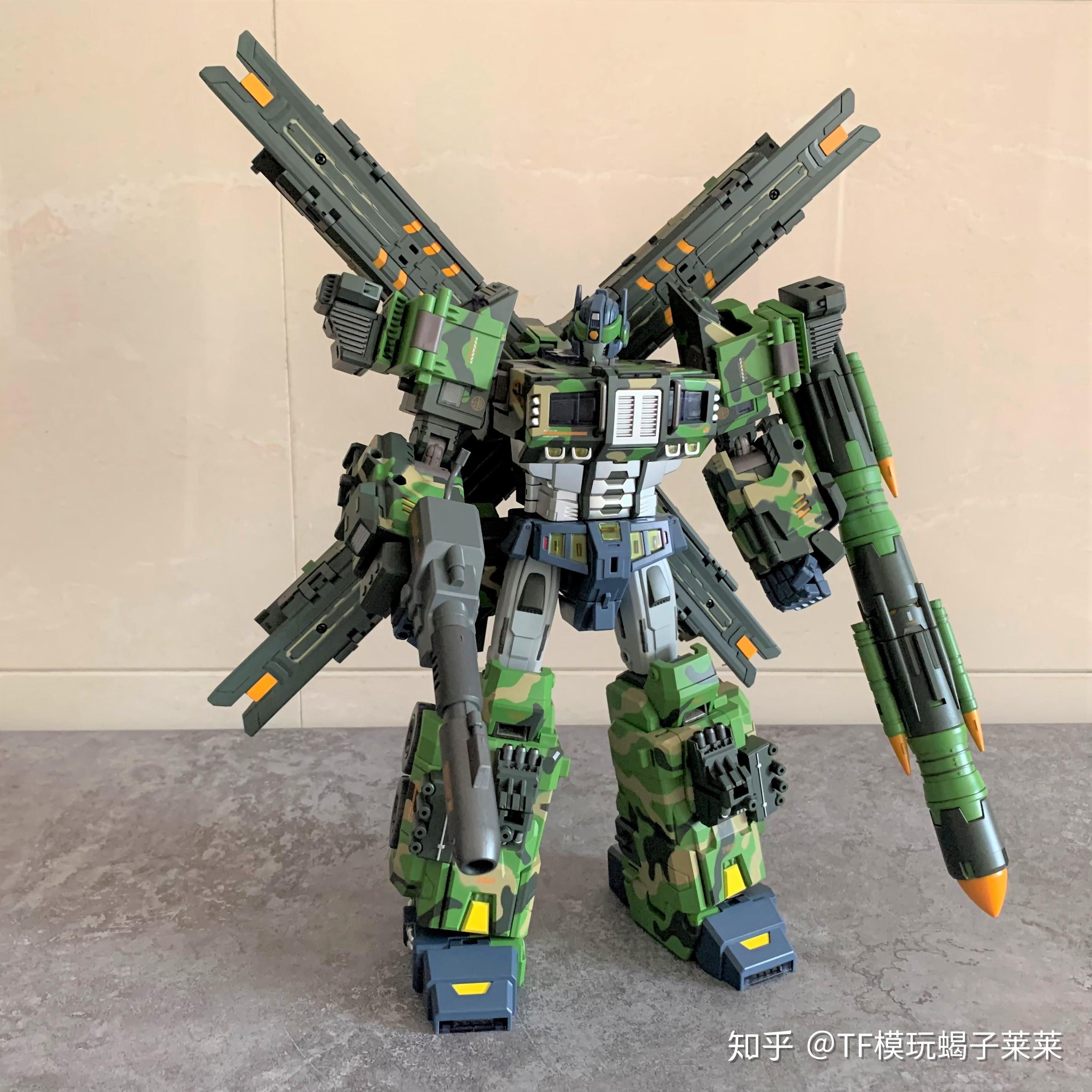 蝎子莱莱的模玩分享 88 东风快递,使命必达——tfc 滚雷擎天柱 核弹型