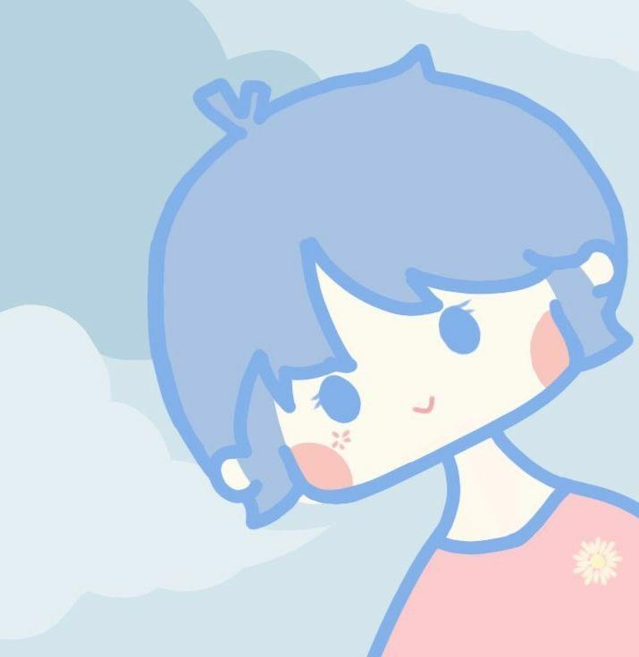 有哪些好看到爆的蓝色系头像