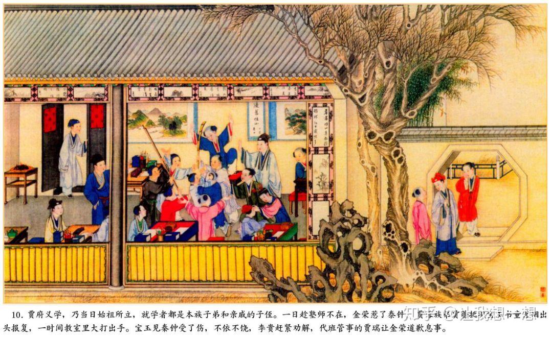 嗔顽童茗烟闹书房义学的出发点很好,可是学生个个心怀鬼胎,缺了严厉的