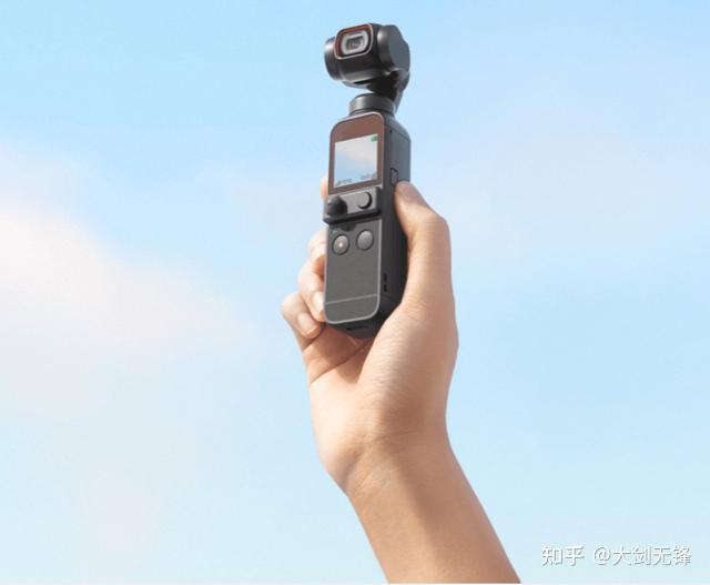 自带手持稳定器的视频拍摄神器大疆pocket2action2系列