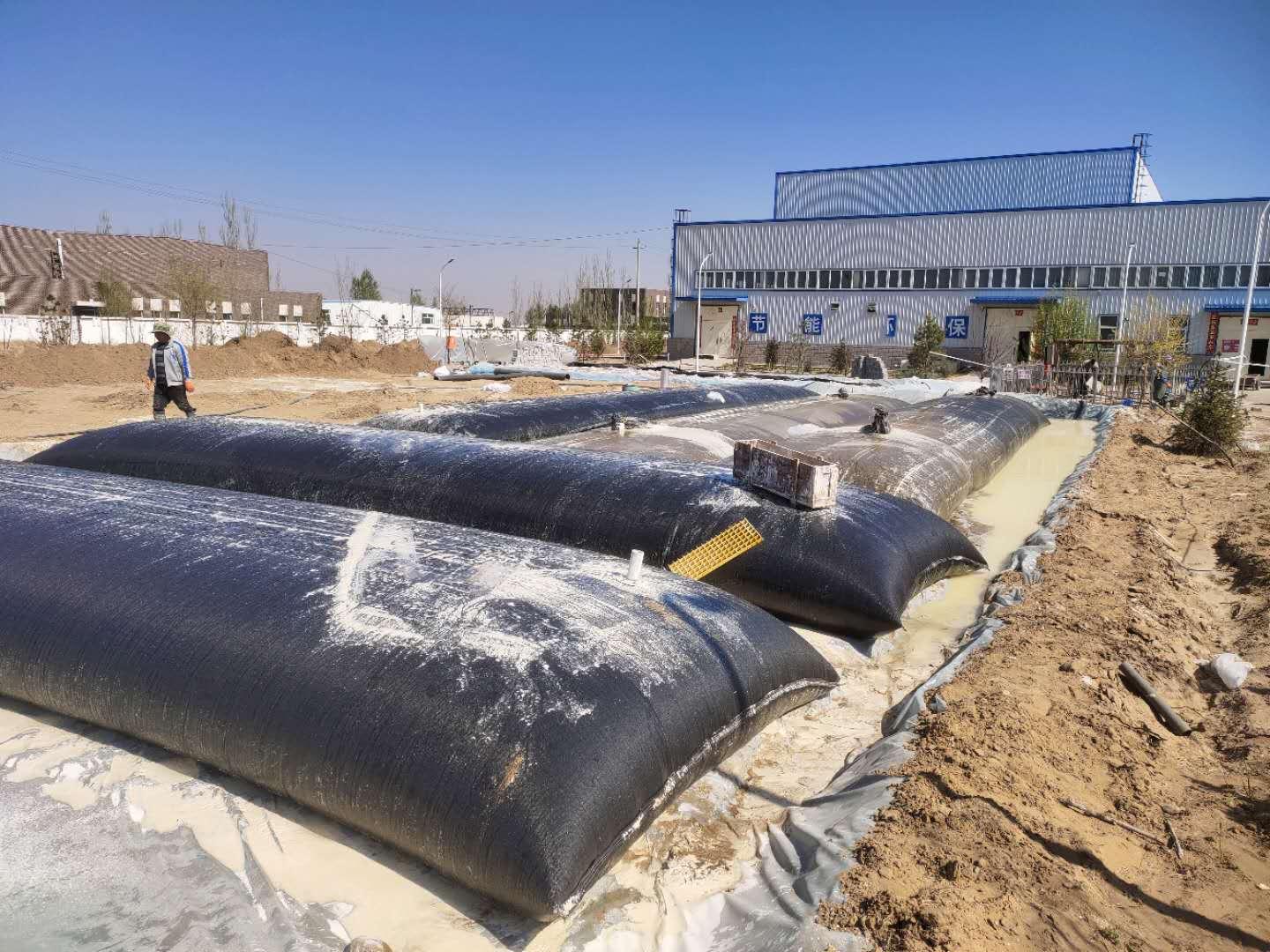 海边围堰淤泥清淤土工管袋