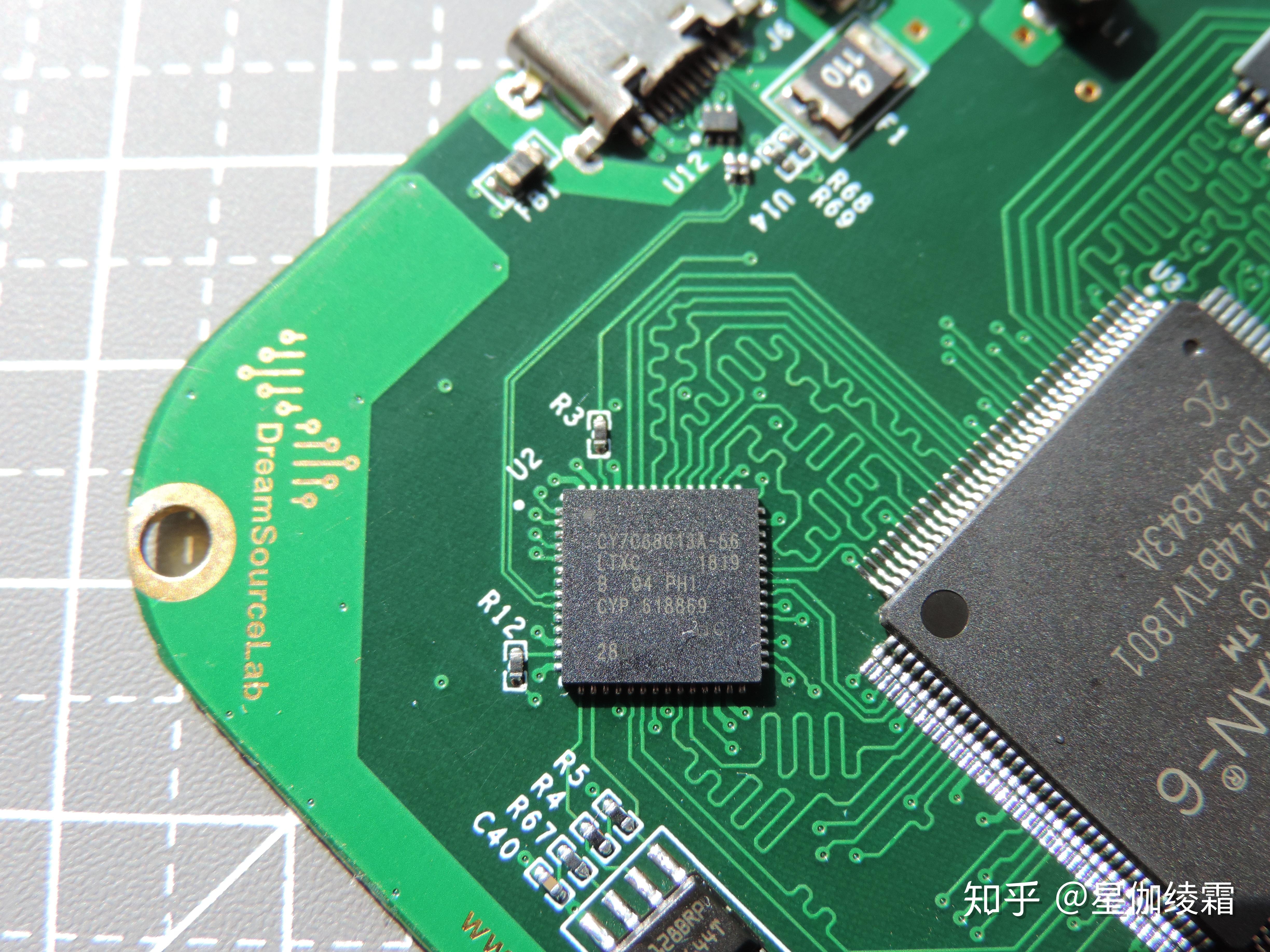 u2特写u2的型号为cy7c68013a,一个集成了高速8051内核与usb2.