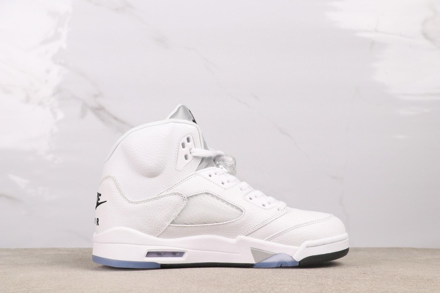 乔丹 Air Jordan 5 Retro White Metallic AJ5 白银金属复古纯原篮球鞋 - 知乎