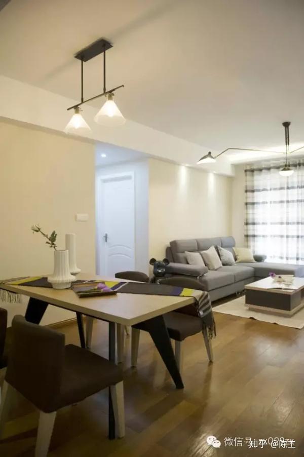 简约风格客餐厅做什么吊顶