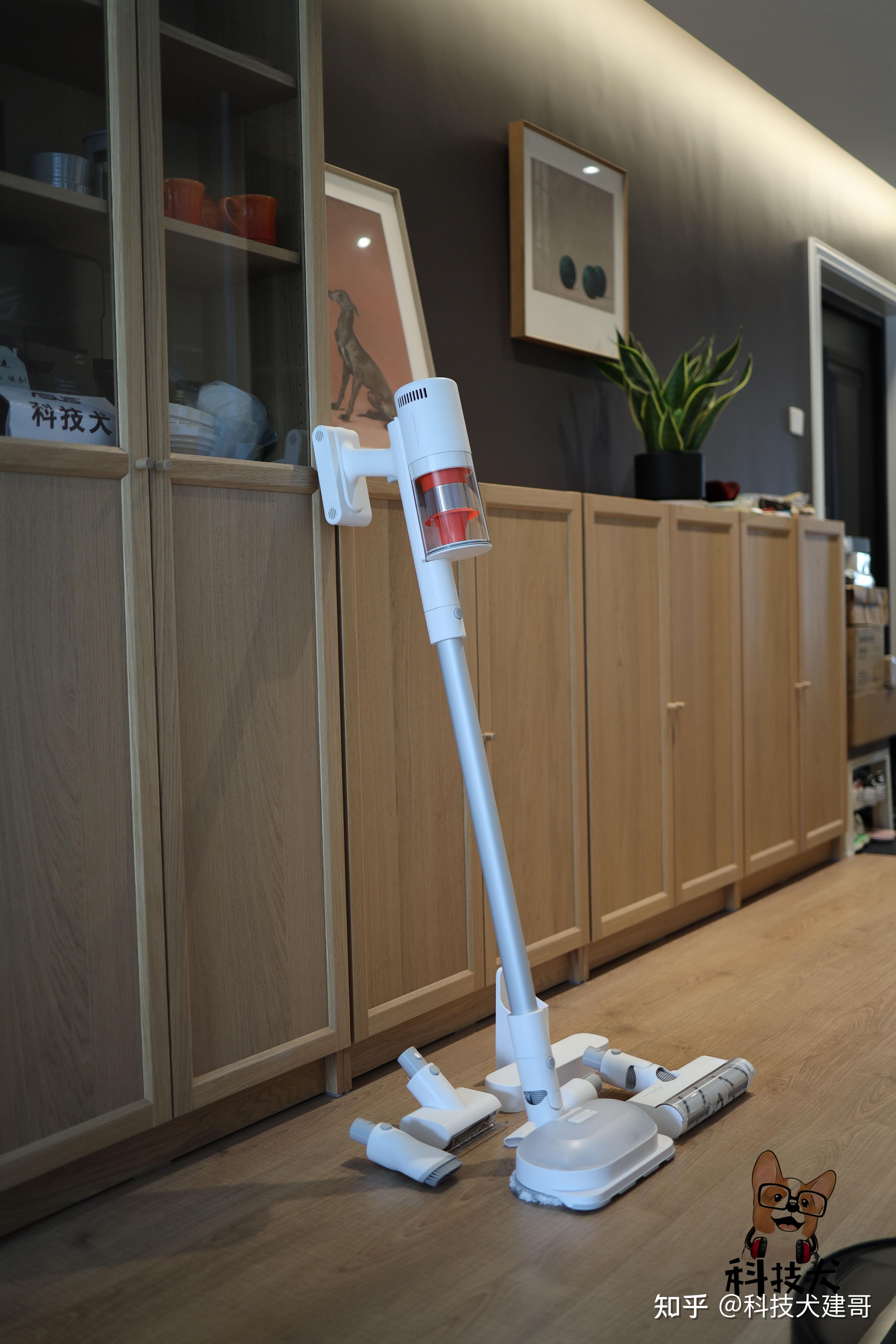 米家无线吸尘器k10pro上手能吸尘能拖地手持全搞定