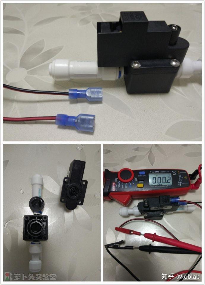 而传统的(无桶)净水器是通过水压感应启动的,这个部件俗称"高压开关".