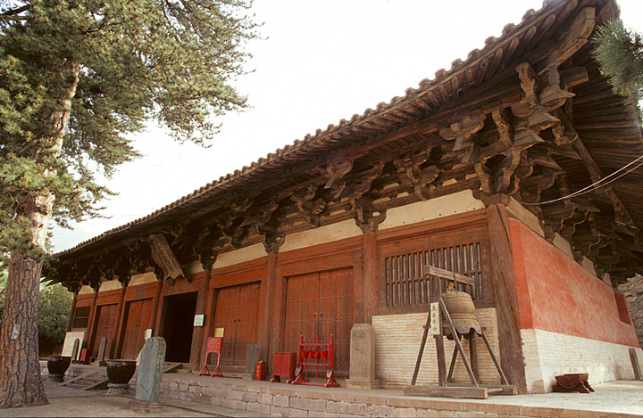 盛唐气度斗拱之美山西五台山佛光寺大殿