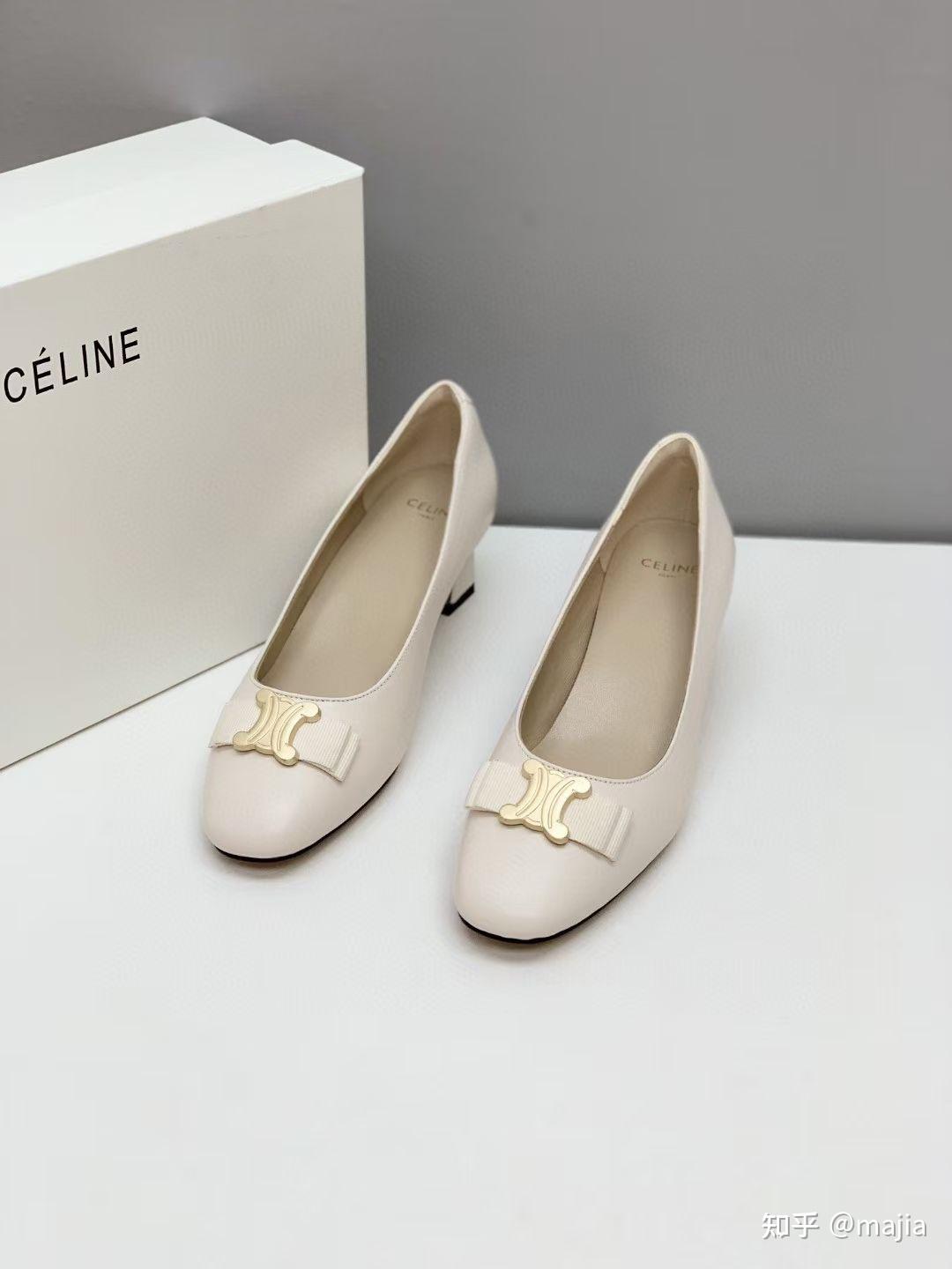 celine赛琳粗跟女鞋 - 知乎