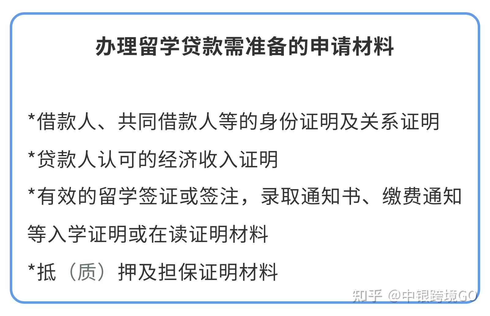 二,申请留学贷款