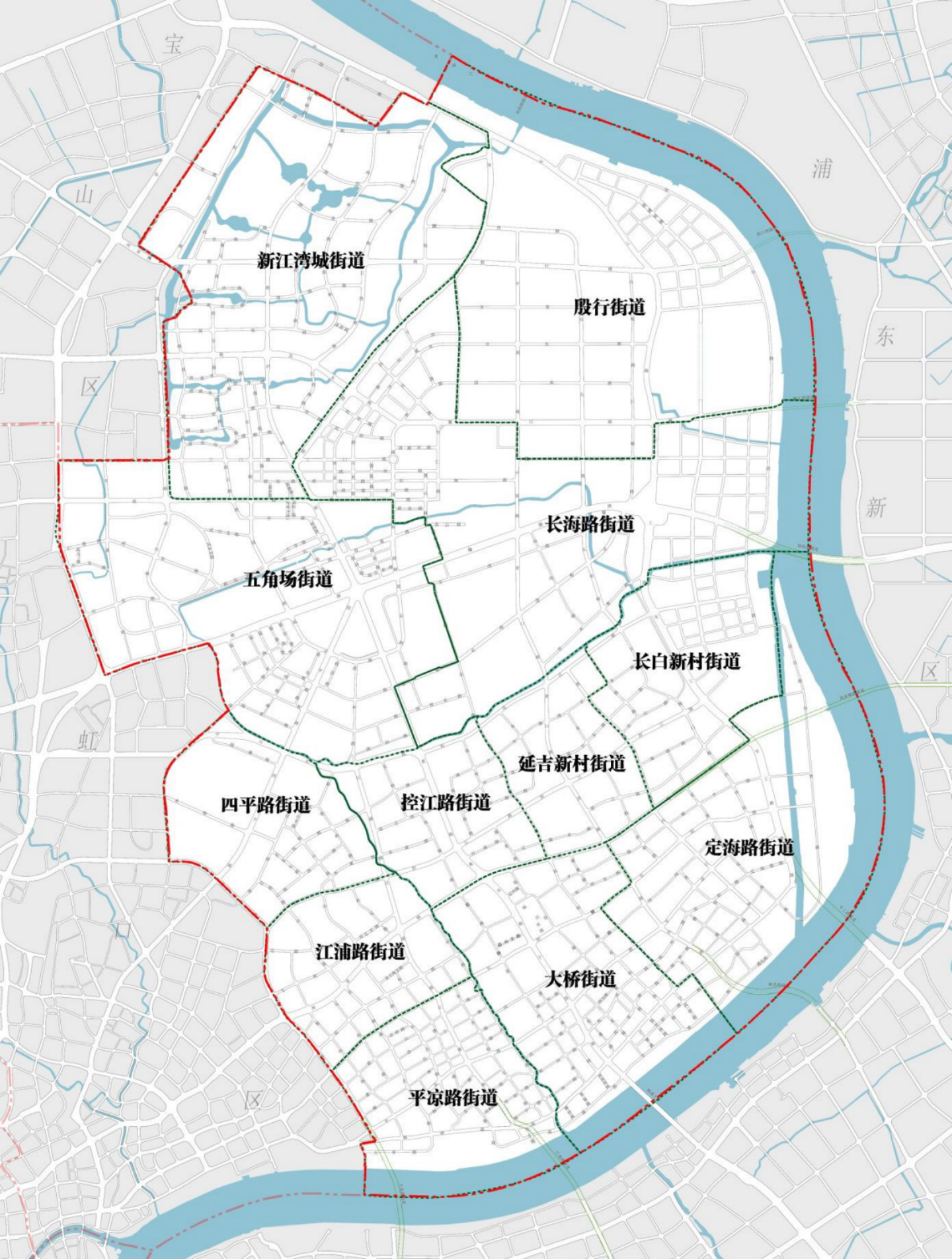 殷行街道地图图片