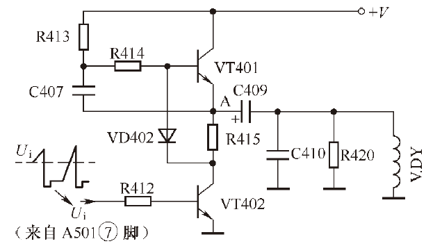 场输出级电路种类较多,其中分流调整型otl 场输出级电路工作原理最
