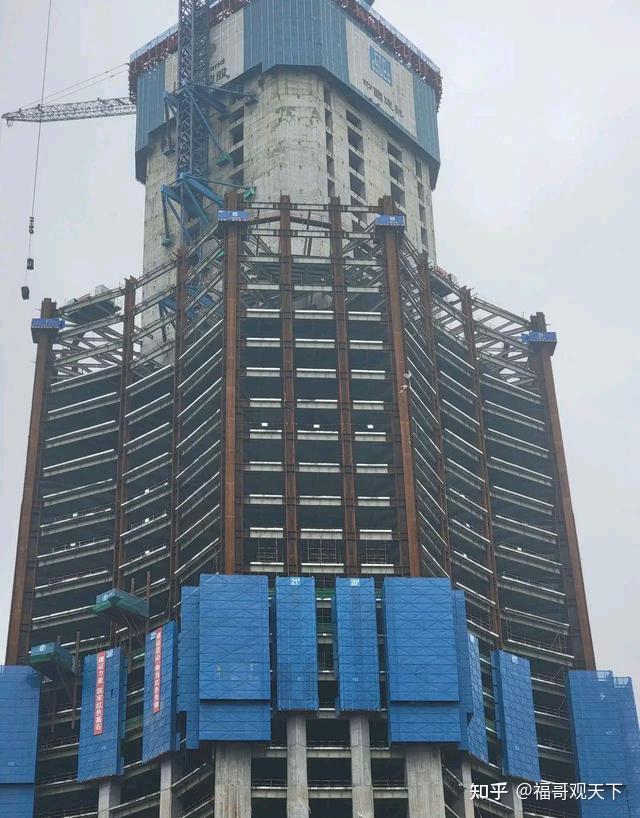 498米西安西部第一高楼即将启航实拍先睹为快