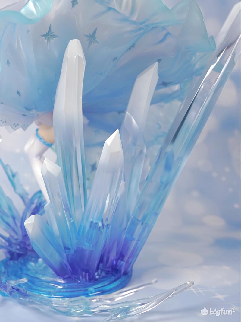 手办测评ssfre从零开始的异世界生活蕾姆水晶礼服ver