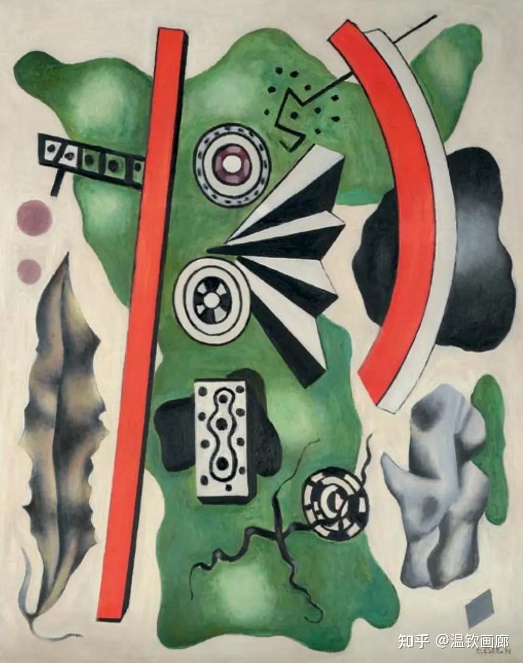 机械立体主义未来派大师费尔南·莱热