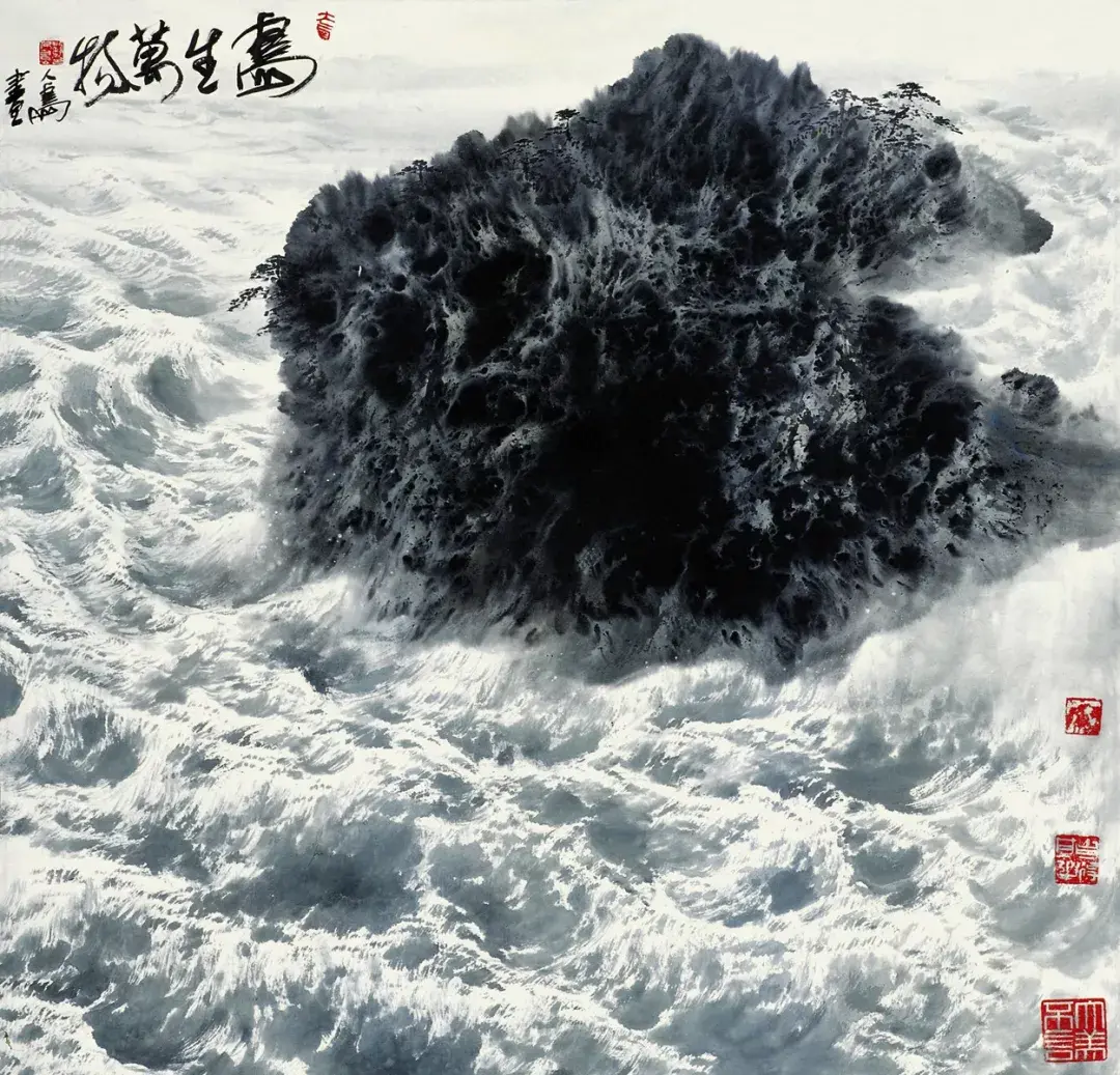 展览预告大美中国刘人岛美术作品展