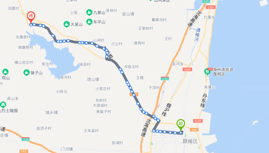 2021年最新江蘇贛榆火車站途經公交車線路乘坐點及其運行時間查詢表