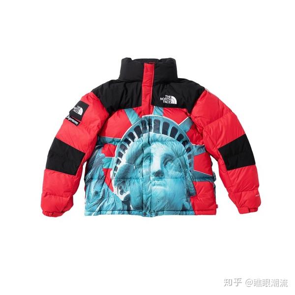 是supreme选择了自由女神，它设计上的自我救赎。Supreme X TNF新品介绍