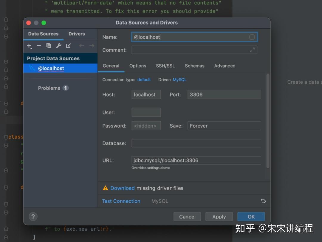 Pycharm mysql 