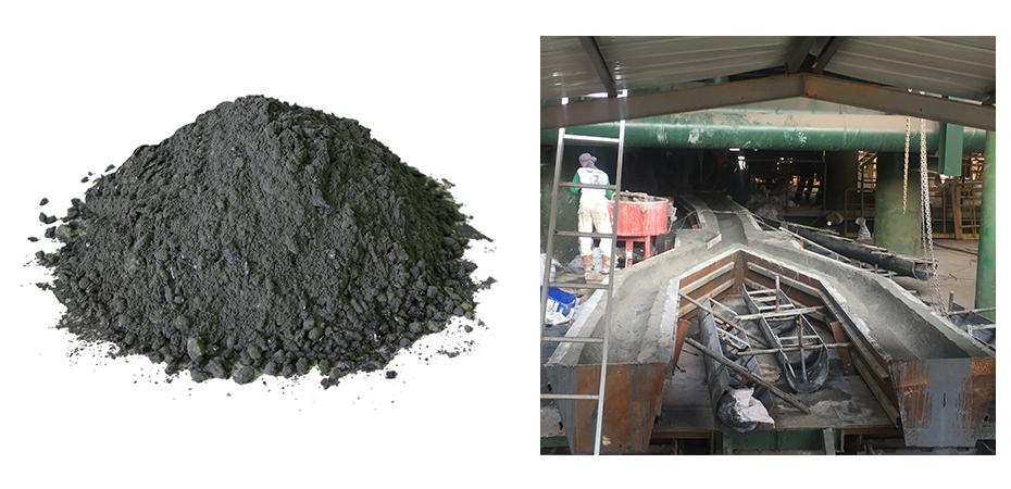 铁沟浇注料的施工流程