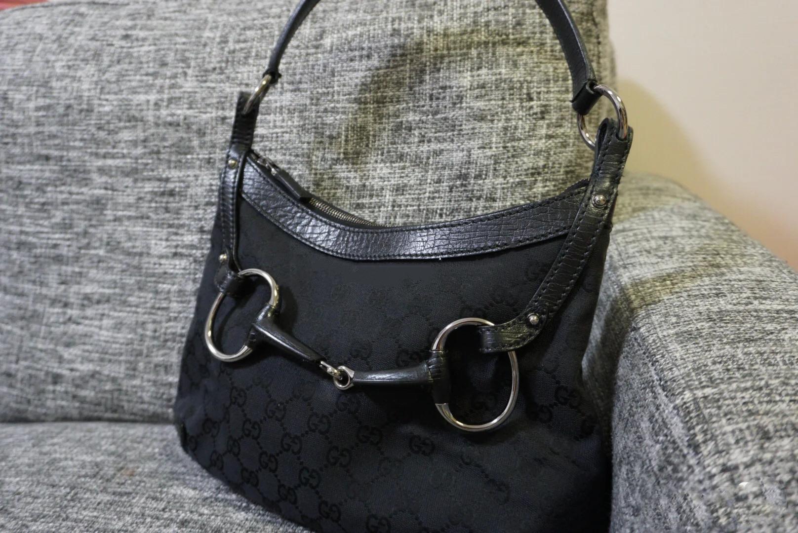 中古的诱惑|gucci老花手提腋下包