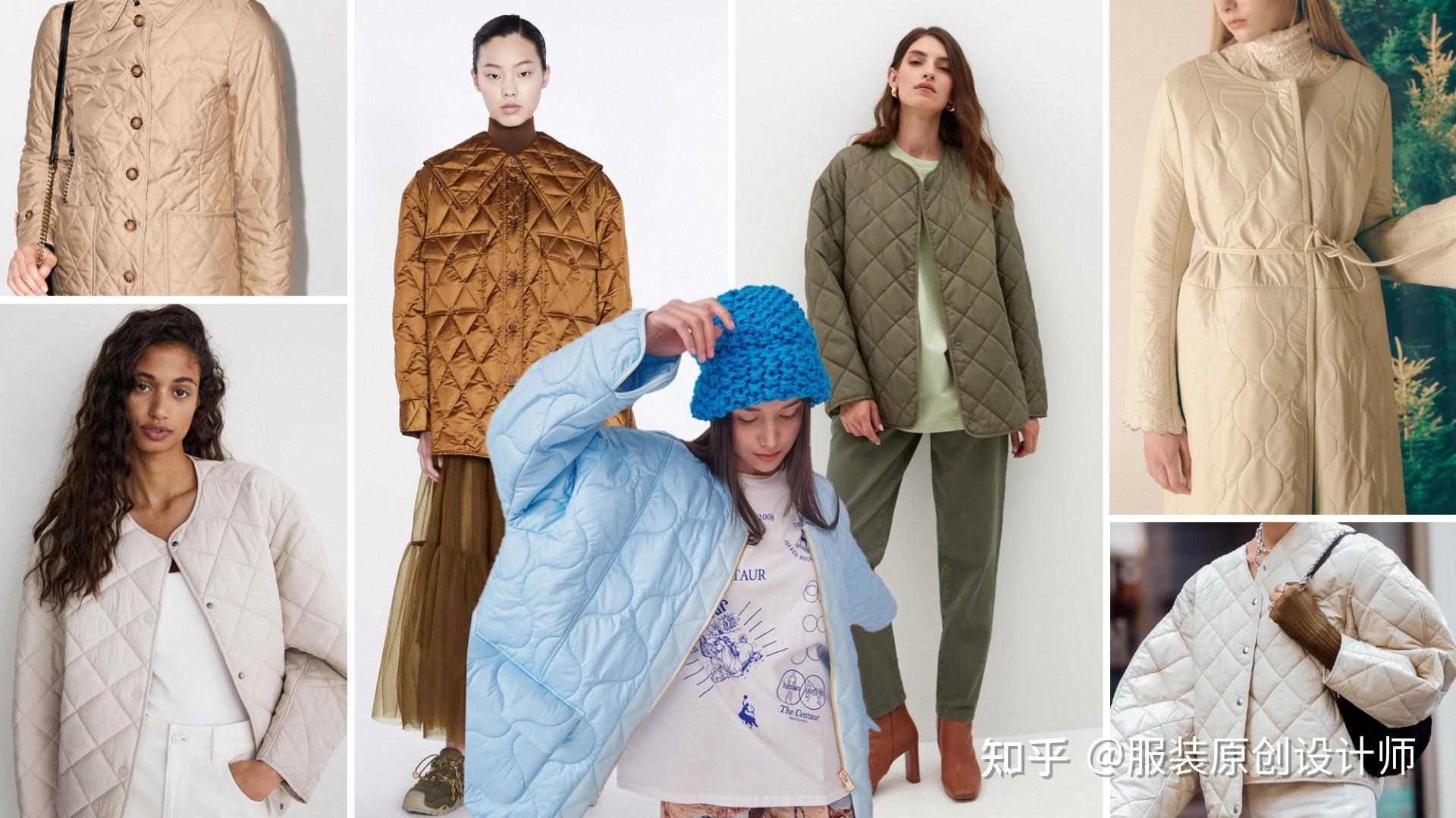 绗缝工艺在冬款的应用,看这个设计师如何绗缝设计 - 知乎