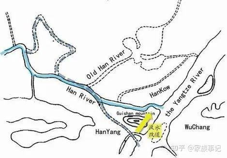 汉水改道前,汉口区域被称为云梦泽(古代湖泊群的总称),这里水网密布