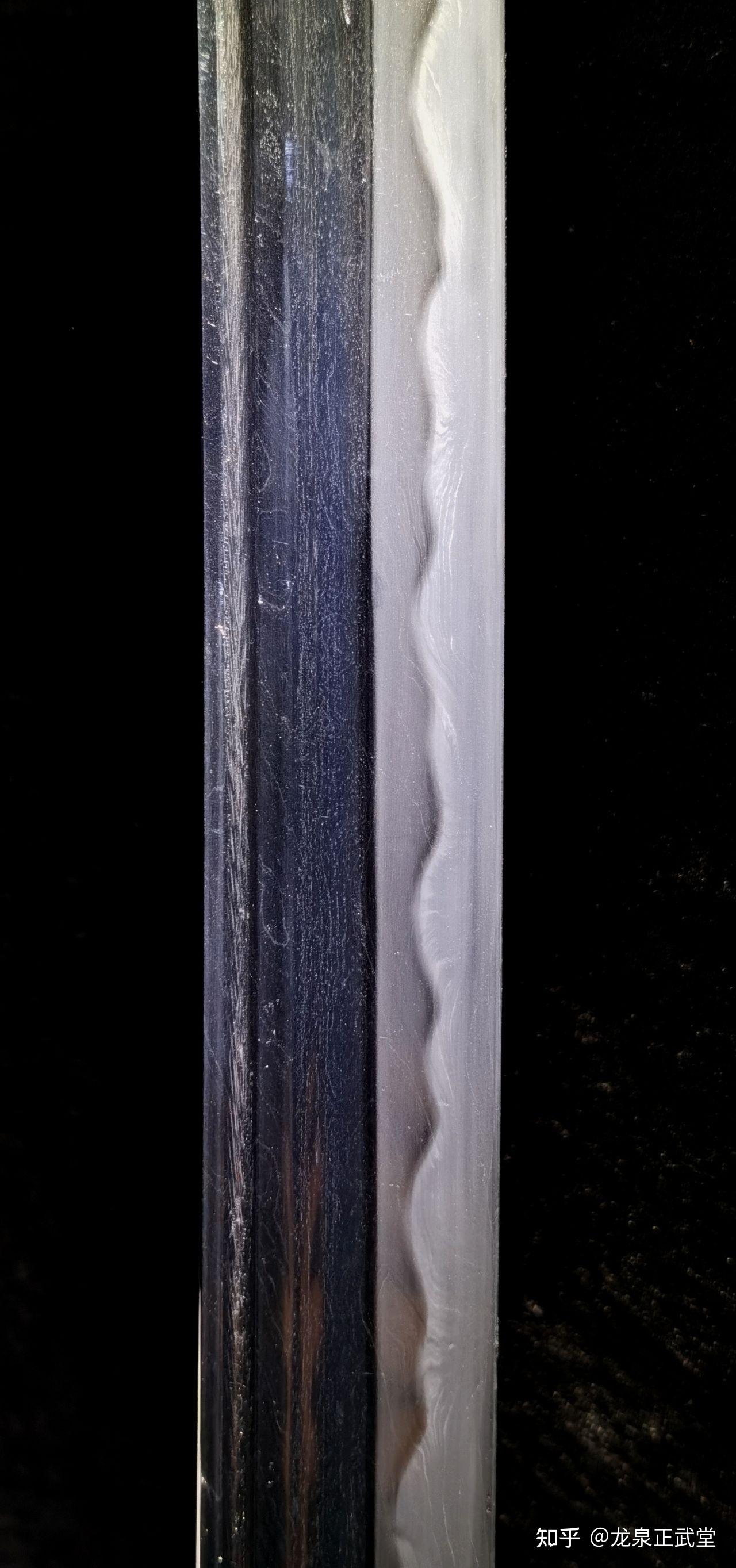 龙泉正武堂周正武作超级光复旋焊级手雕紫铜装大明御林军斩马刀