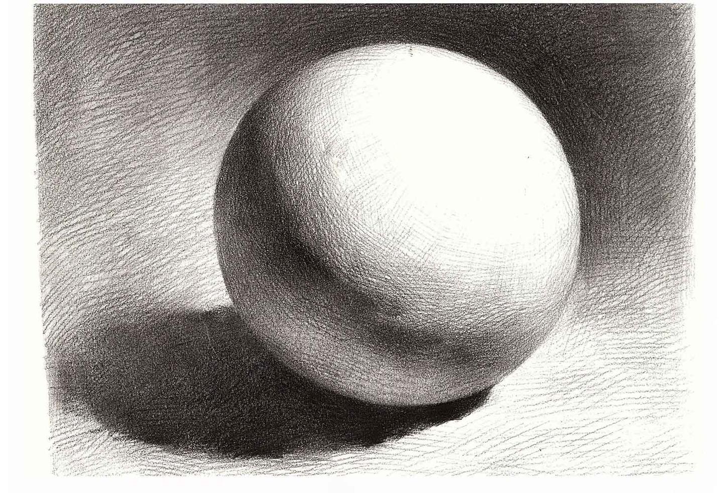 素描教程球体怎么画？球体结构绘画步骤分析- 知乎