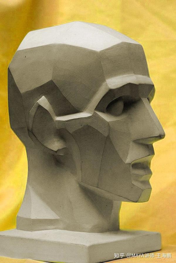 角色zb雕刻块面结构速写练习参考