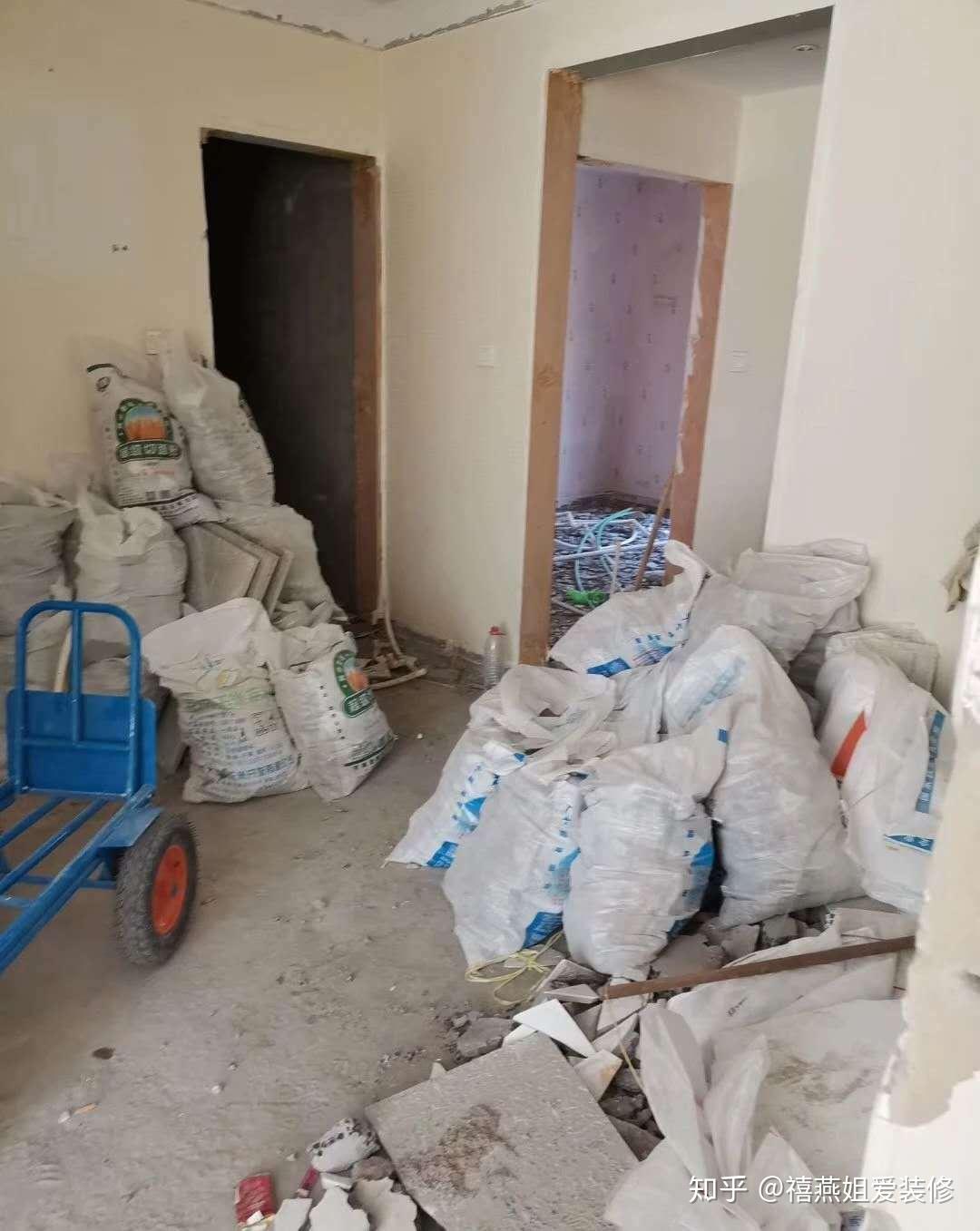 宜春旧房装修垃圾清运要注意水很深