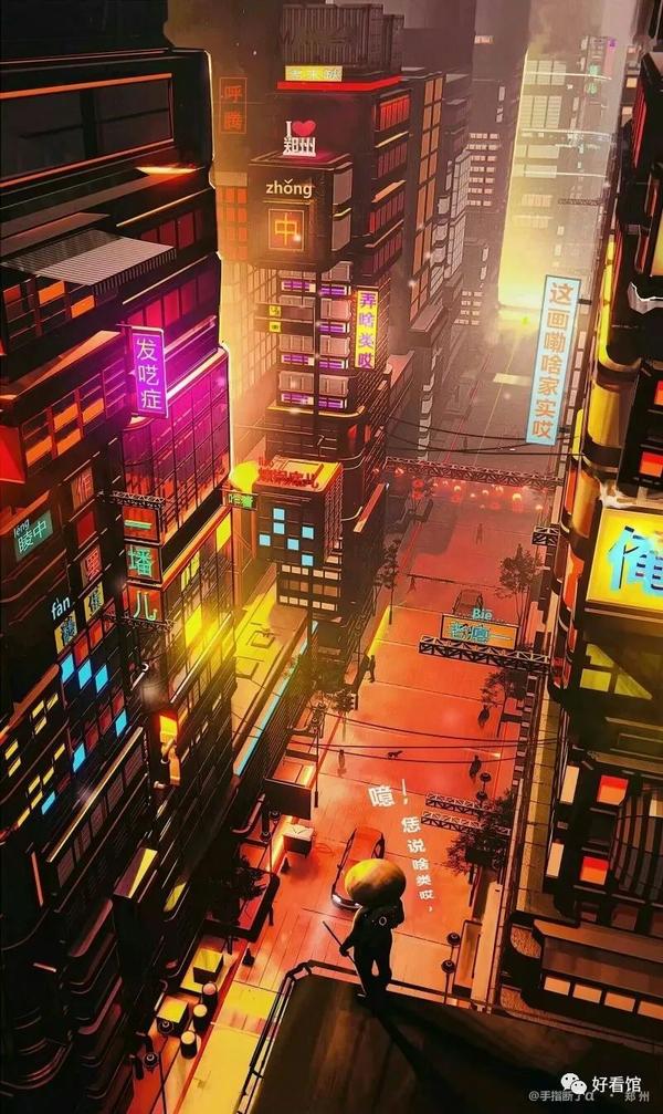 赛博朋克高清大全|手机壁纸 - 知乎
