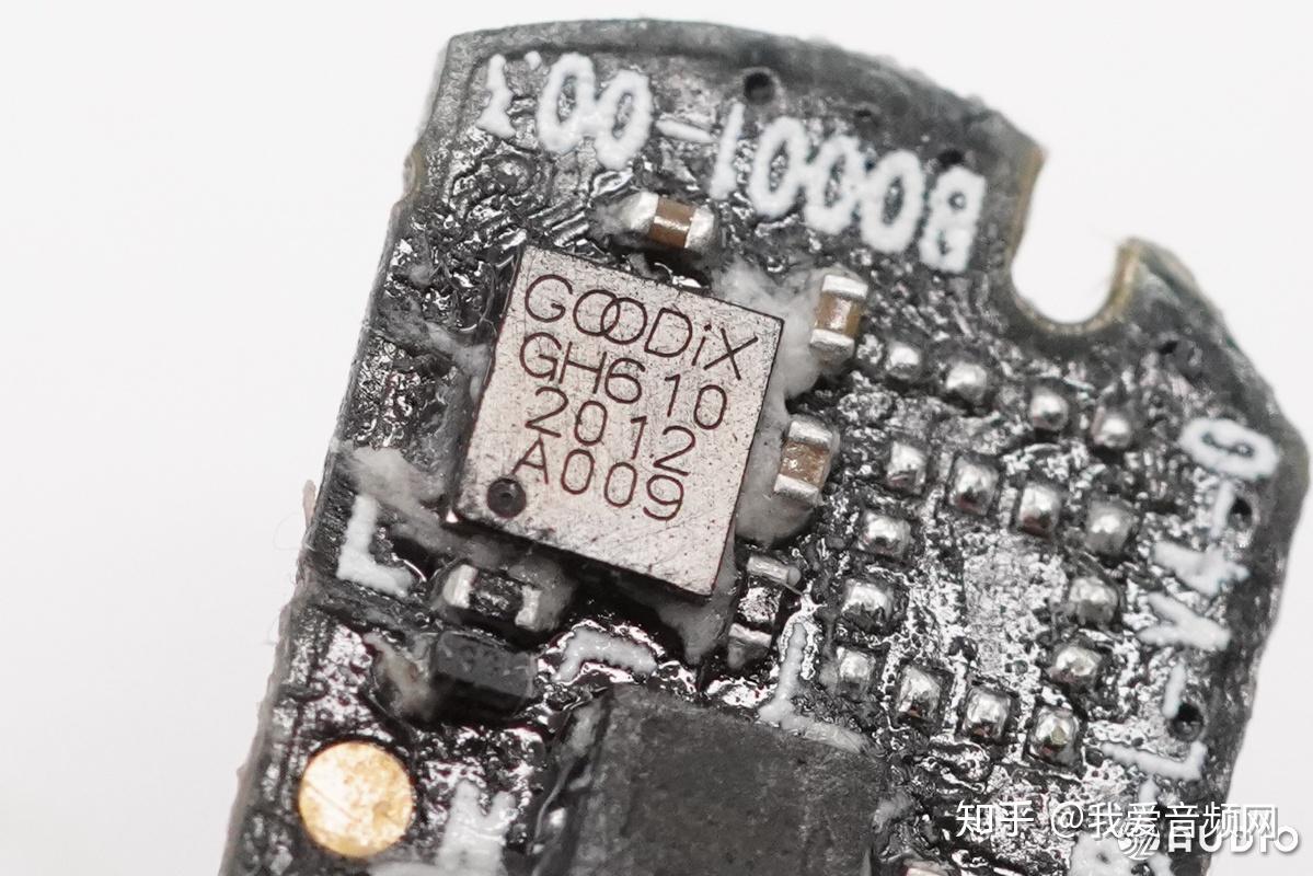 goodix匯頂科技的gh610入耳檢測和觸控2合1方案,採用人體電容檢測專利