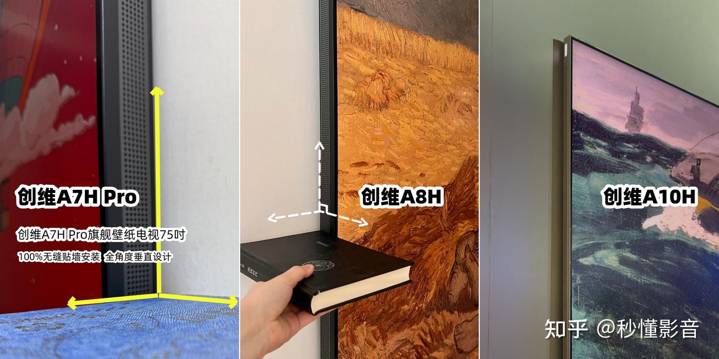 26年SQD-MiniLED与壁纸电视推荐 ! 创维电视A7H系、A8H、A10H/A10HPro测评合集,最新型号梳理!