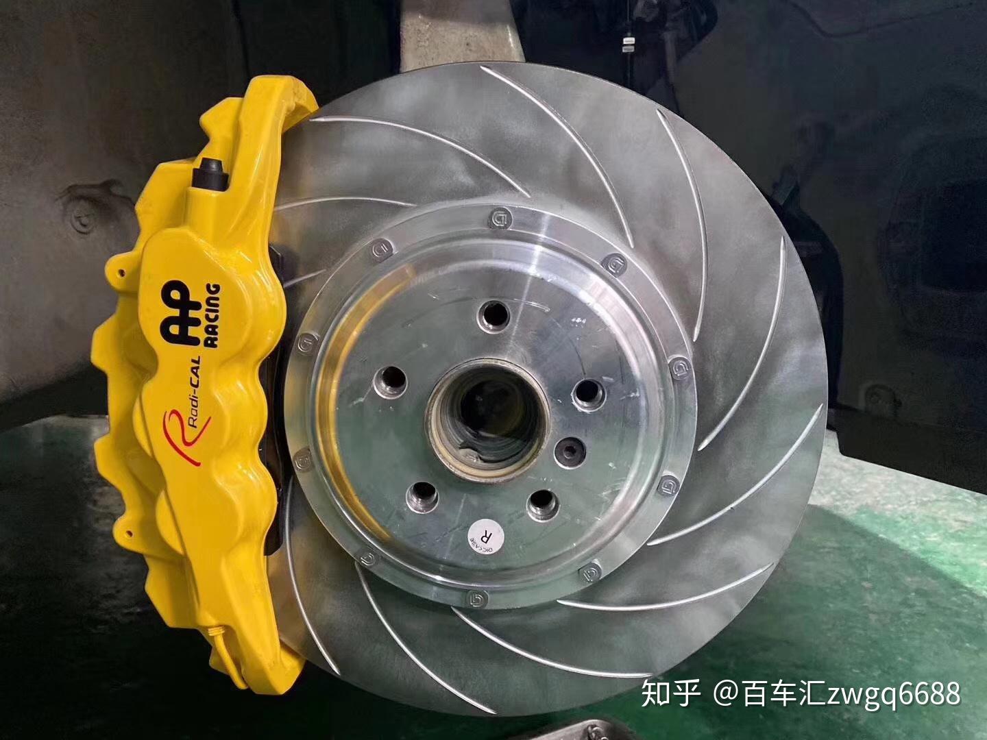 宝马5系升级ap原装刹车卡钳百车汇刹车